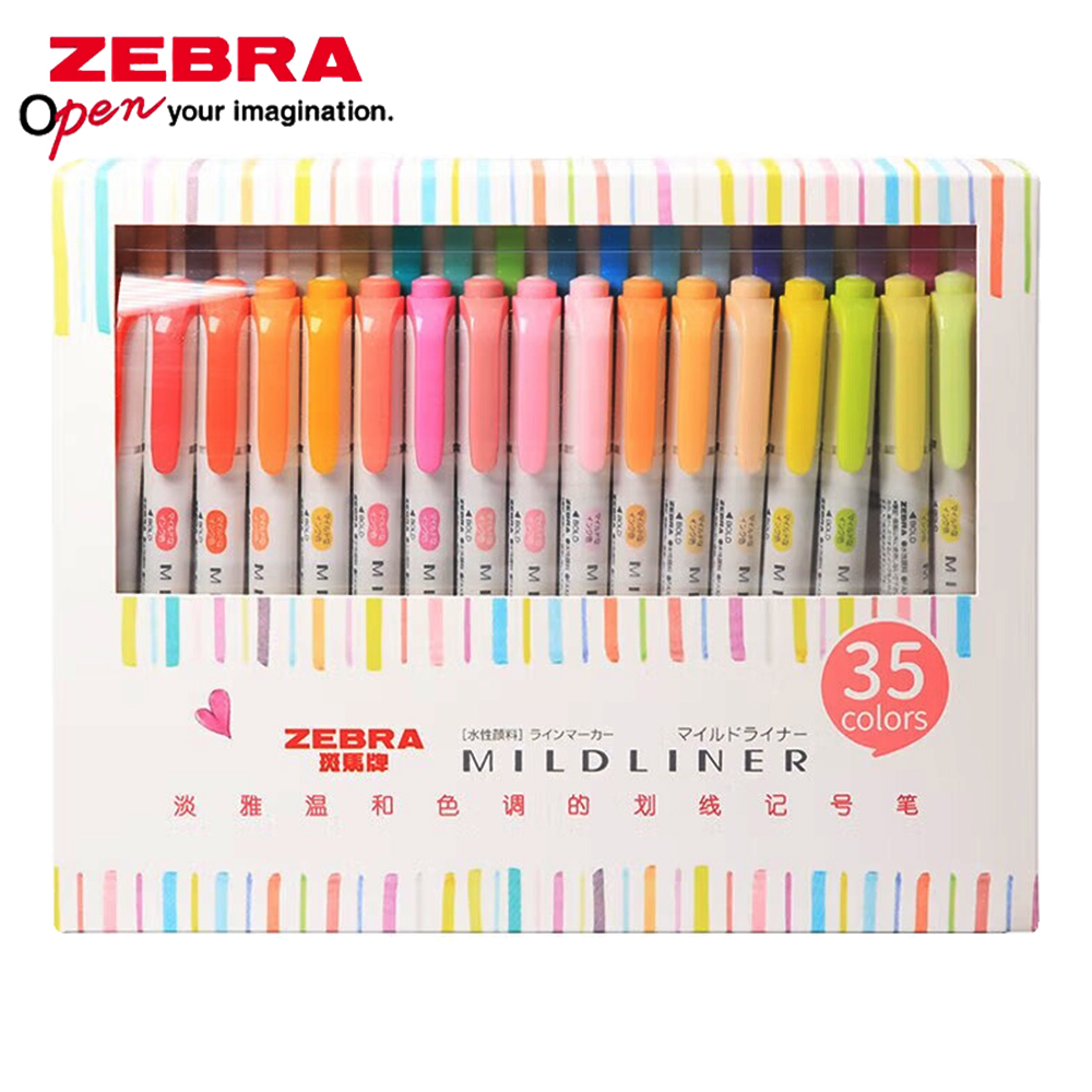 35 Color ZEBRA Mildliner Highl - Zebra Pen Mildliner 评论和价格