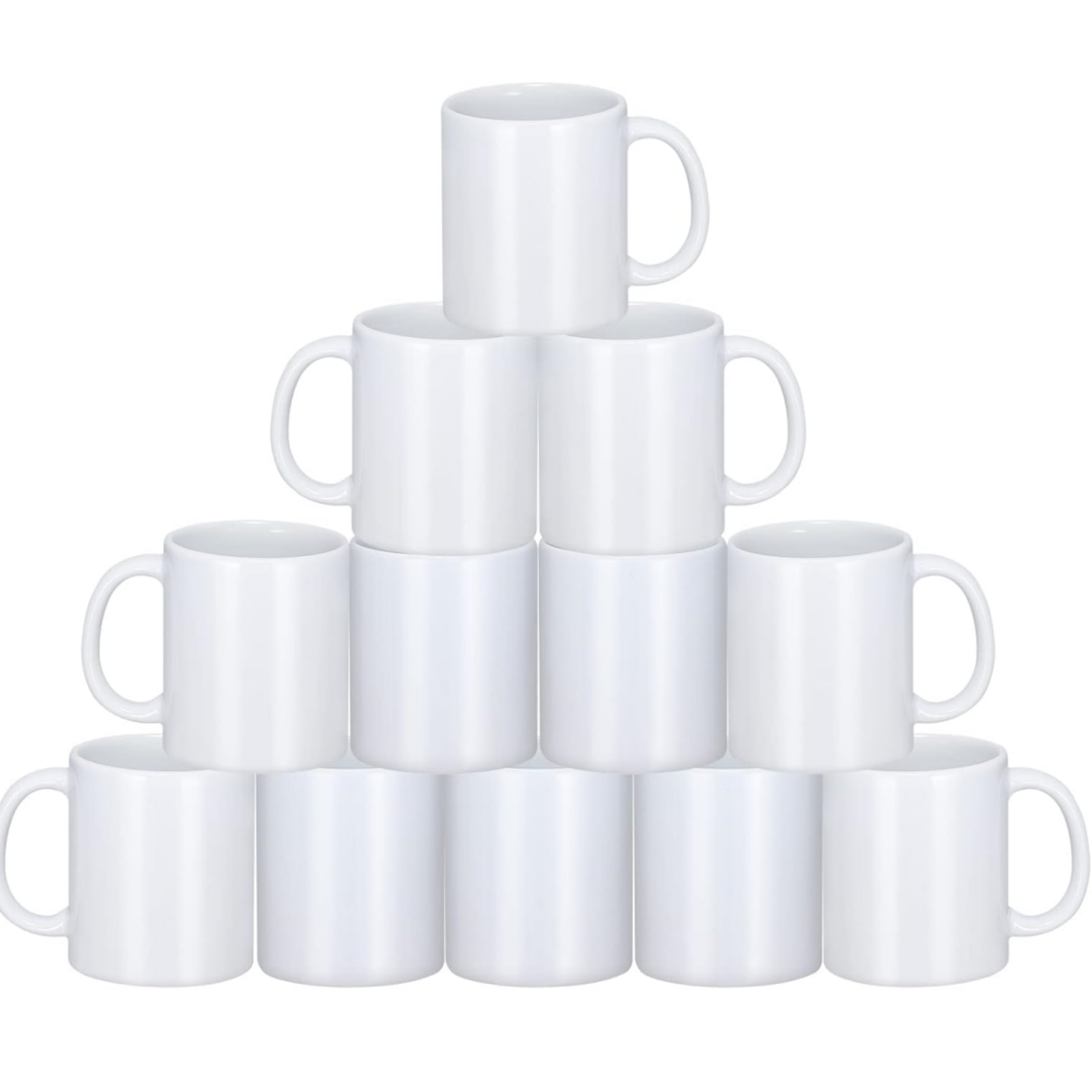 HTVRONT Sublimation Mugs Blank - Sublimation Mug White 评论和价格