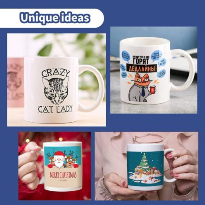 HTVRONT Sublimation Mugs Blank - Sublimation Mug White 评论和价格