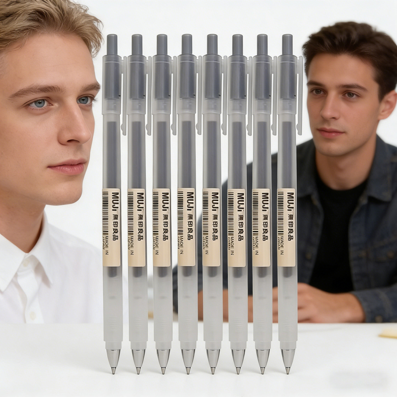 6/8Pcs MUJIs Ballpoint Pen Set - Muji Stationery Gel Pen 评论和价格
