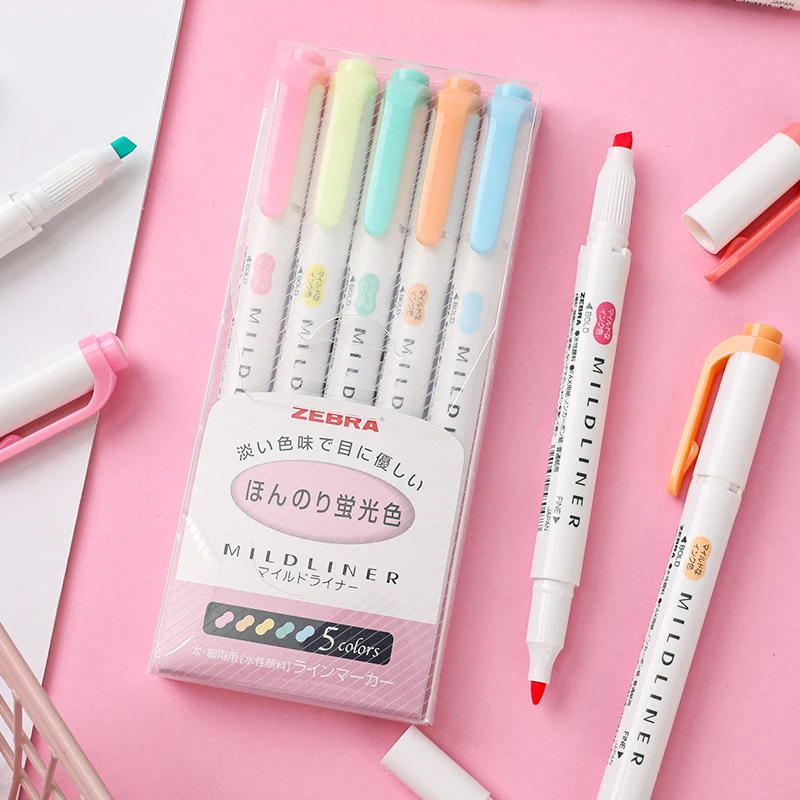 ZEBRA Mildliner Highlighter WK - Zebra Pen Mildliner 评论和价格
