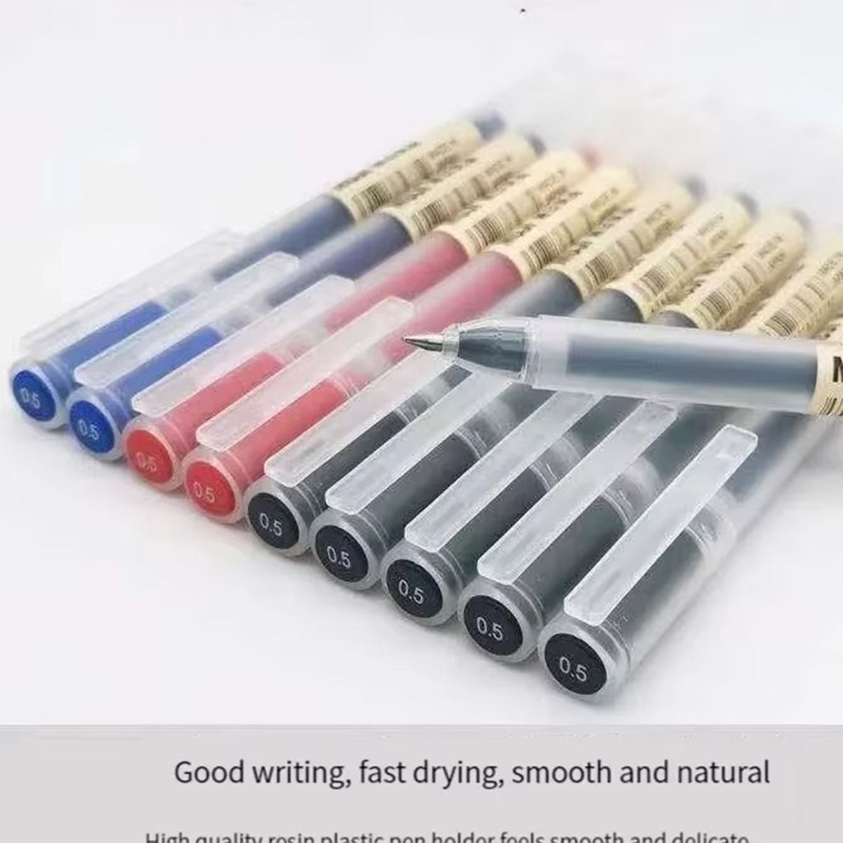 3-6Pcs Kawaii Gel Pen Black/Re - Muji Stationery Gel Pen 评论和价格