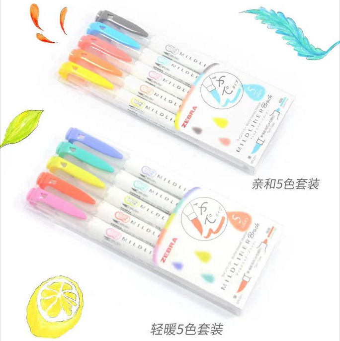 ZEBRA Mildliner Highlighters P - Zebra Pen Mildliner 评论和价格