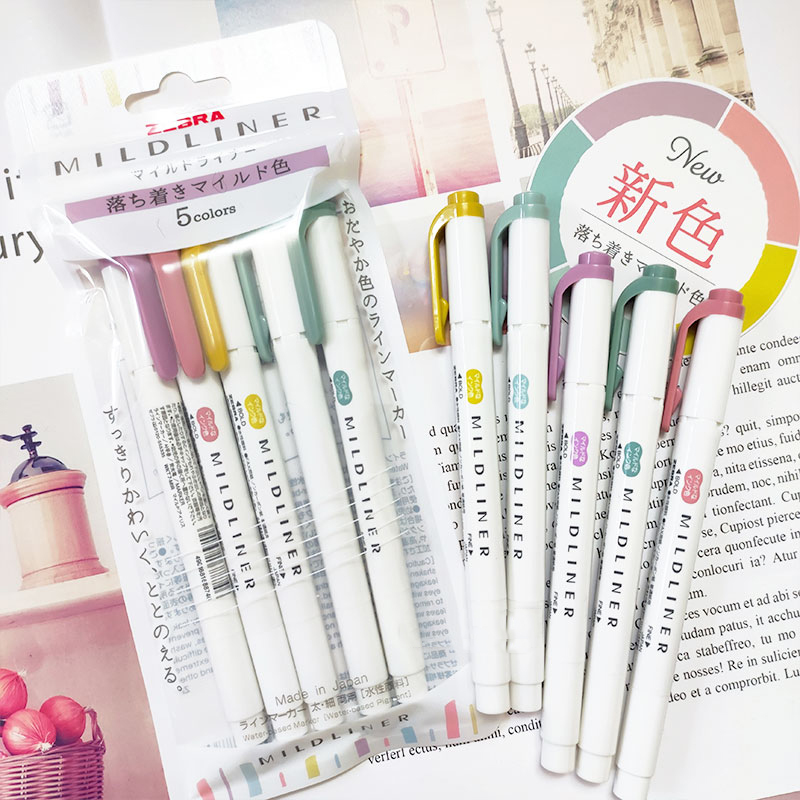 NEW zebra mildliner highlighte - Zebra Pen Mildliner 评论和价格