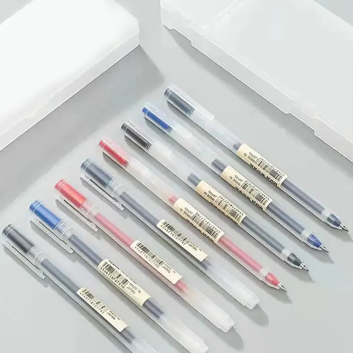 3-6Pcs/Set 0.38mm Kawaii MUJIs - Muji Stationery Gel Pen 评论和价格
