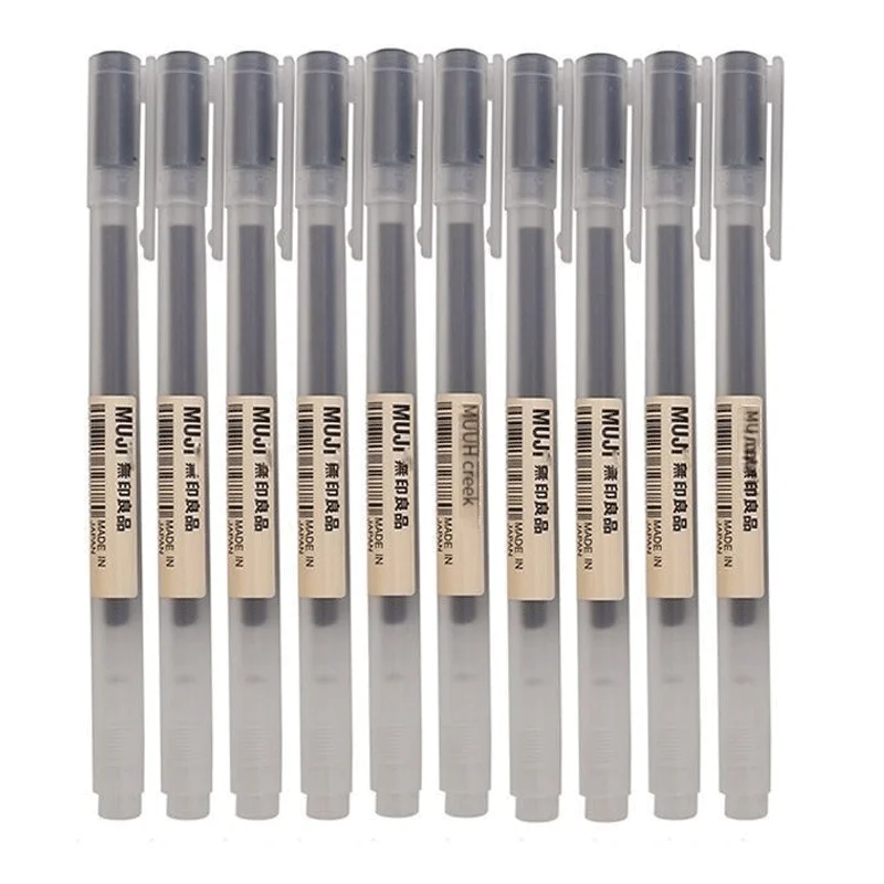 6/8Pcs/Set Kawaii MUJIs Gel Pe - Muji Stationery Gel Pen 评论和价格