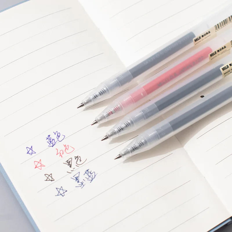 1/3Pcs/Set Kawaii MUJIs Gel Pe - Muji Stationery Gel Pen 评论和价格