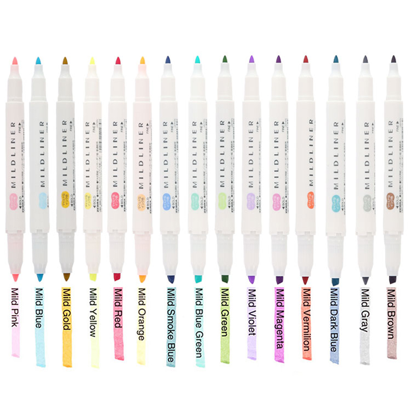 Japan ZEBRA WKT7 New Mildliner - Zebra Pen Mildliner 评论和价格