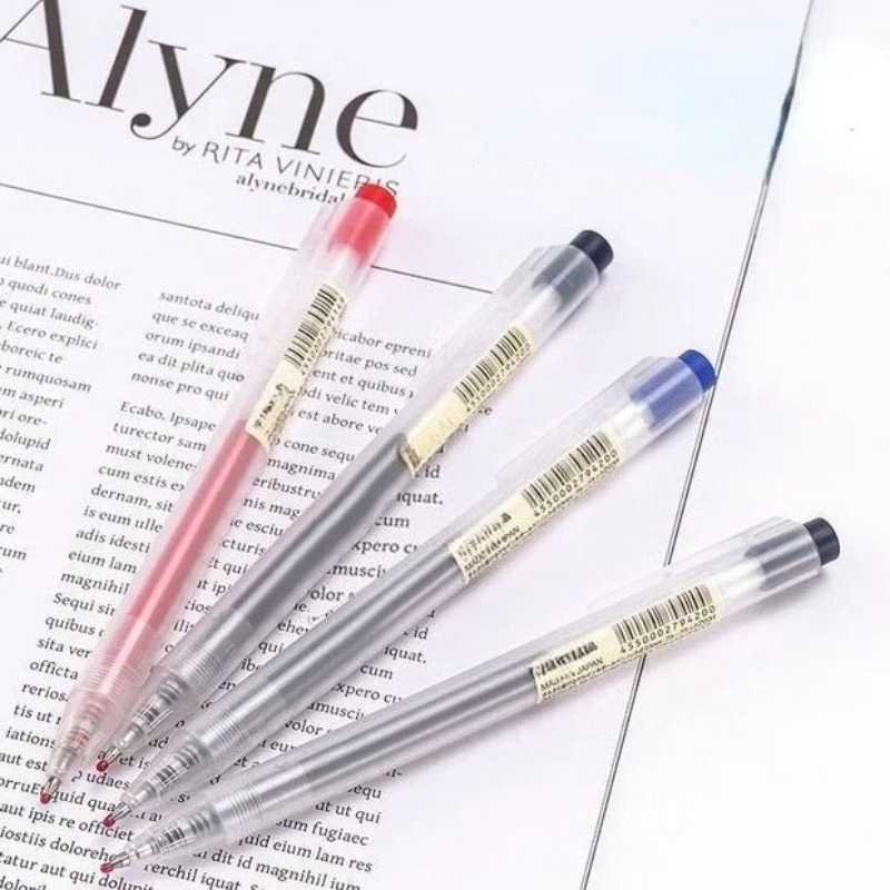10pcs Press pen refills with 1 - Muji Stationery Gel Pen 评论和价格