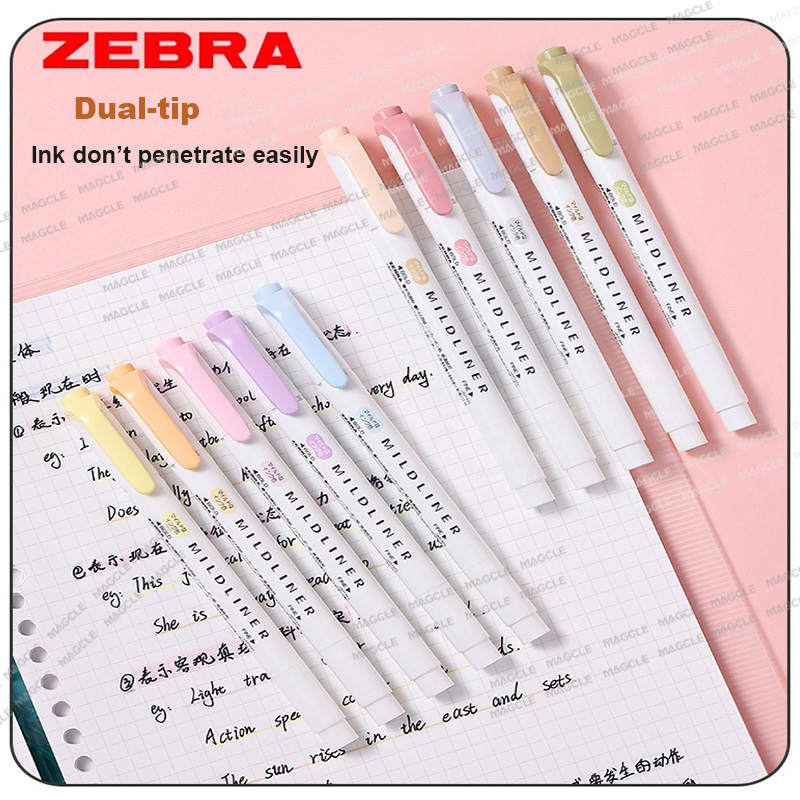 1pcs Zebra WKT7 Mildliner High - Zebra Pen Mildliner 评论和价格