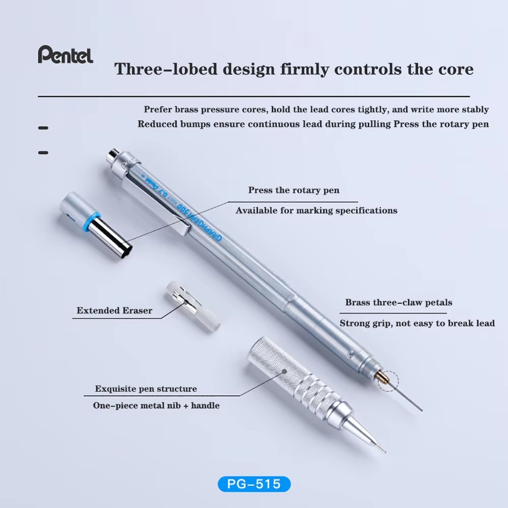 1pc Pentel Graphgear 500 Draft - Pentel Pen Graphgear 评论和价格